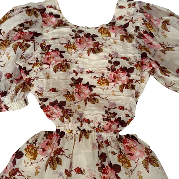 NWT Sea New York Puff Sleeve Smocked Dress - Picture 7 of 9